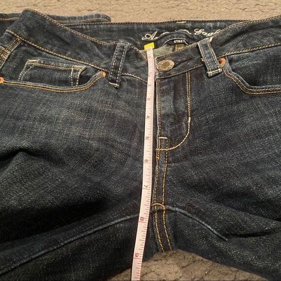 American Eagle Skinny Stretch Jeans Size 6 Short - Picture 8 of 12